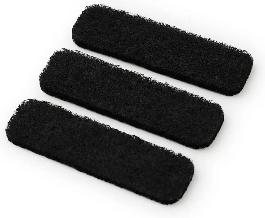 Filtri di ricambio neri per toilette per gatti in set di 3 pezzi 4,5x16,5 cm Biala - Rotho