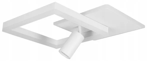 LED Plafoniera LED/38W/230V + 1xGU10/30W bianca