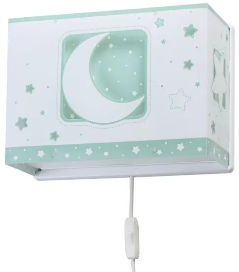 Dalber D-63238H - Applique per bambini MOONLIGHT 1xE27/60W/230V