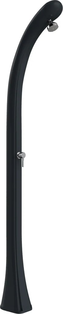 Doccia Solare da Esterno Giardino 20L Miscelatore Arkema Happy One Grigio Antracite...
