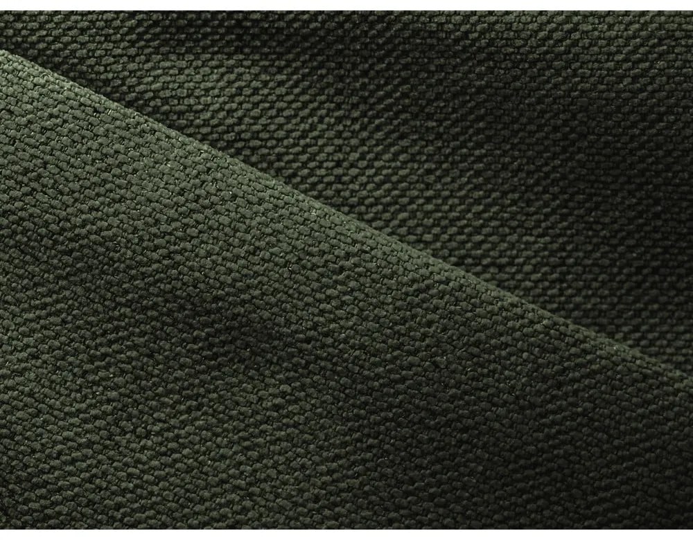 Divano angolare verde allungabile/con contenitore Nanea – Makamii