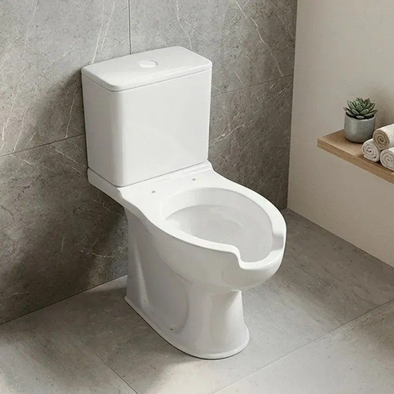 Wc per disabili monoblocco H50 cm con apertura frontale e scarico universale