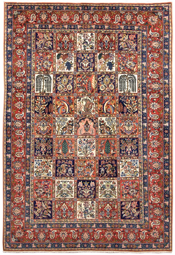 Bakhtiar Tappeto persiano 200x300 (Iran) Annodato A Mano