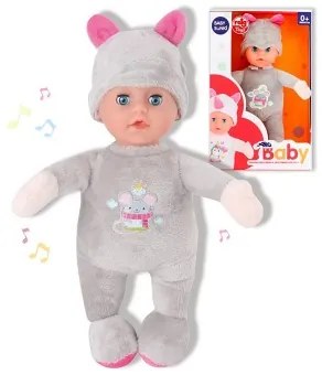 Baby doll Reig 25 cm Gattino Peluche