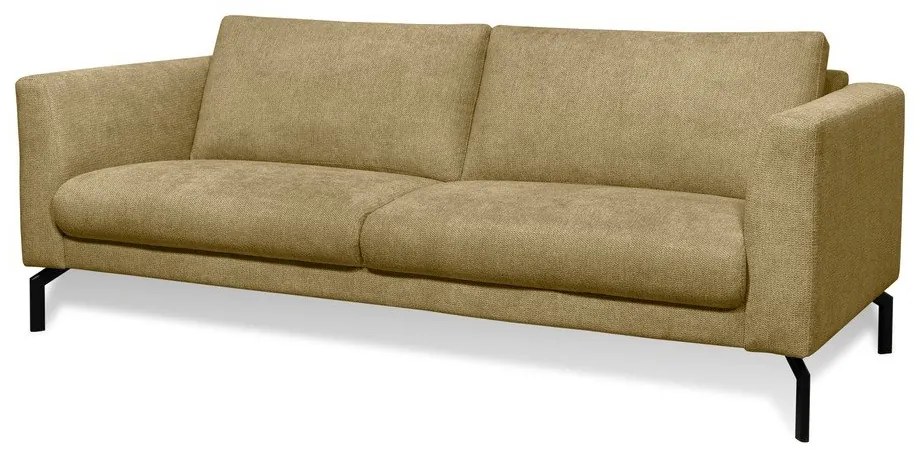 Divano color senape 216 cm Gomero - Scandic