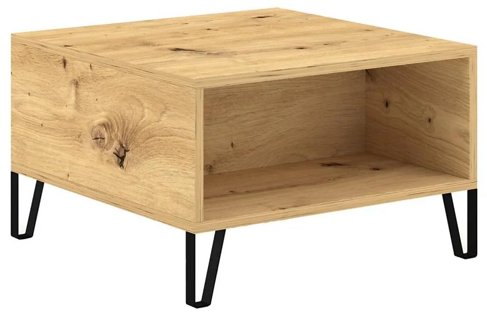 Tavolino da salotto SULA in rovere artisan