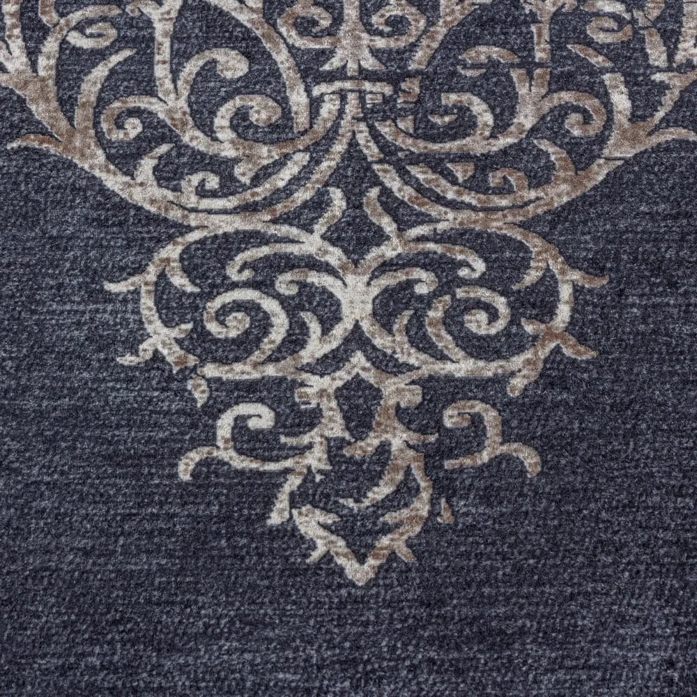 Passatoia lavabile antracite 80x250 cm Fiesta - Ayyildiz Carpets