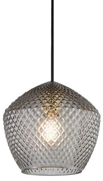 Nordlux - Lampadario a sospensione con filo ORBIFORM 1xE27/40W/230V nero/grigio