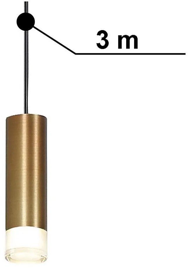 Azzardo AZ3457 - Sospensione ZIKO 1xG9/40W/230V