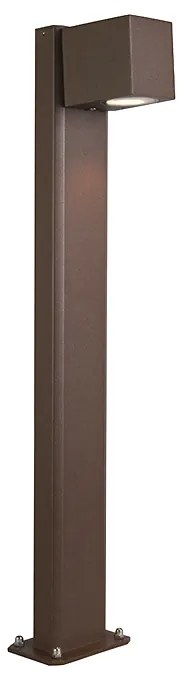 Lampada da terra smart da esterno marrone ruggine 65 cm IP44 incl. WiFi GU10 - Baleno