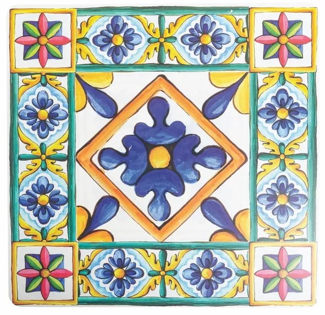 Tovaglietta in plastica 6 pezzi 37x37 cm Costiera - VDE Tivoli 1996