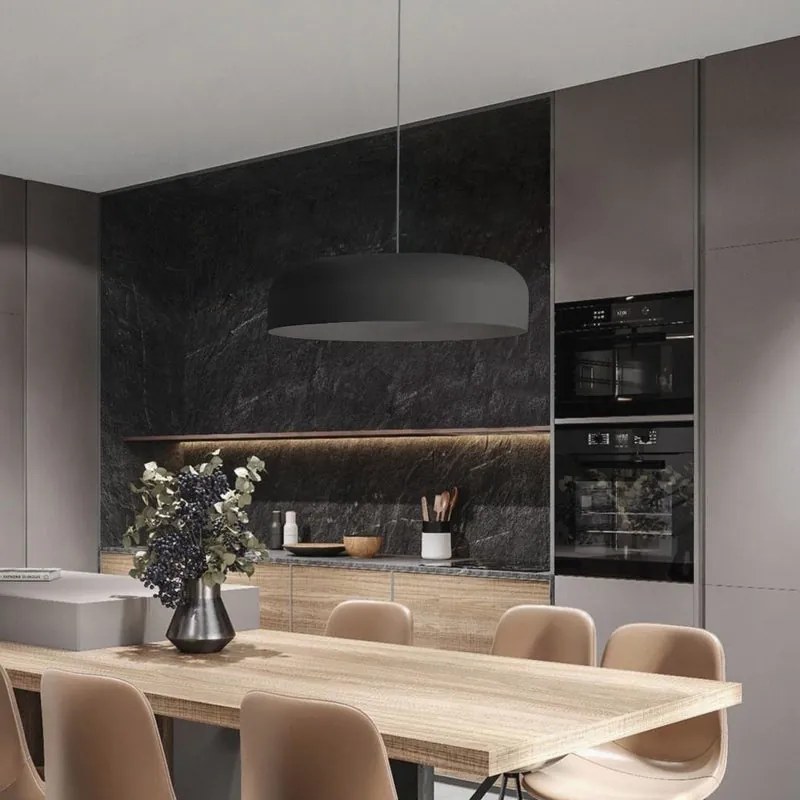 Lampadario Design Tuzzi nero E27 LUMICOM