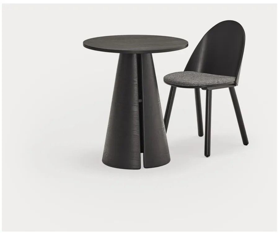 Tavolo da pranzo rotondo con piano in frassino ø 65 cm Cep - Teulat