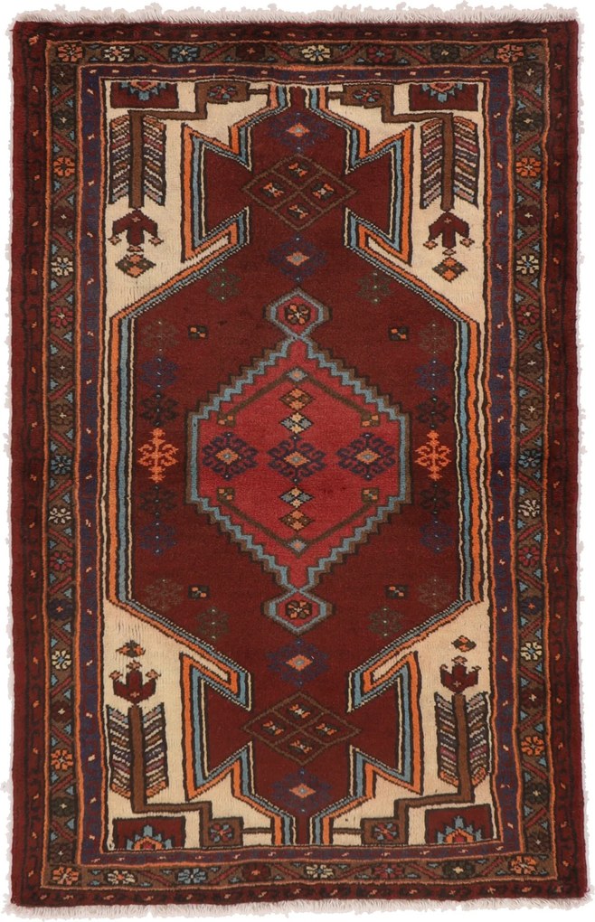 Hamedan Tappeto 160x100 (Iran) Annodato A Mano