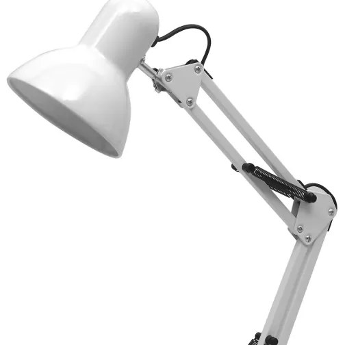 Lampada da tavolo NEXA 1xE27/60W/230V bianco