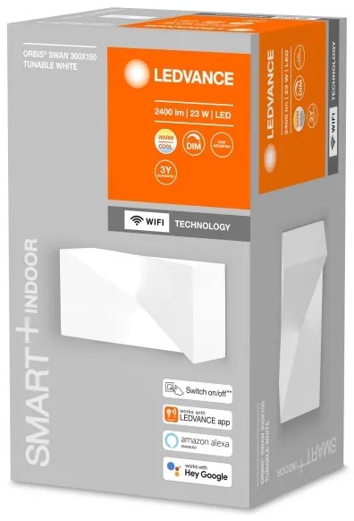 Ledvance - Applique LED dimmerabile SMART+ SWAN LED/23W/230V Wi-Fi