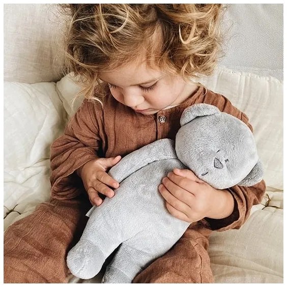 Moonie - Amico di coccole con una melodia e luce orso argento