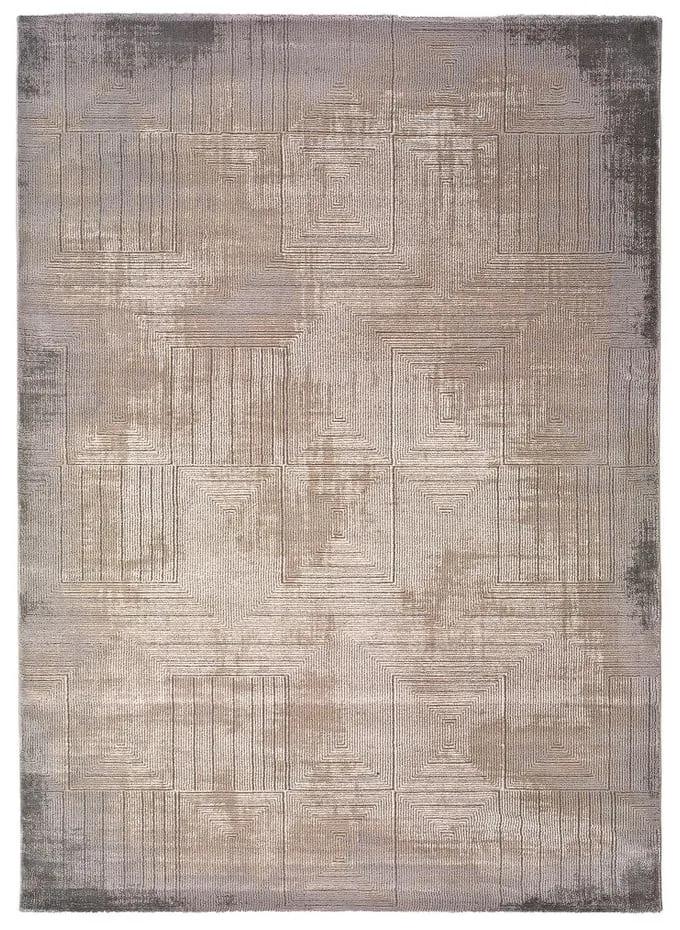 Tappeto grigio e beige , 140 x 200 cm Seti - Universal