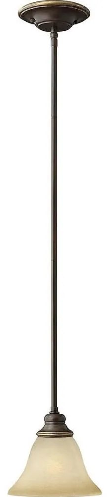 Hinkley HK-CELLO-P-A - Lampadario a sospensione con supporto rigido CELLO 1xE27/60W/230V