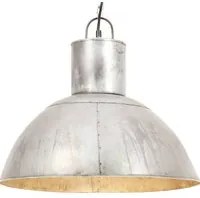 Lampada a Sospensione 25 W Argento Rotonda 48 cm E27