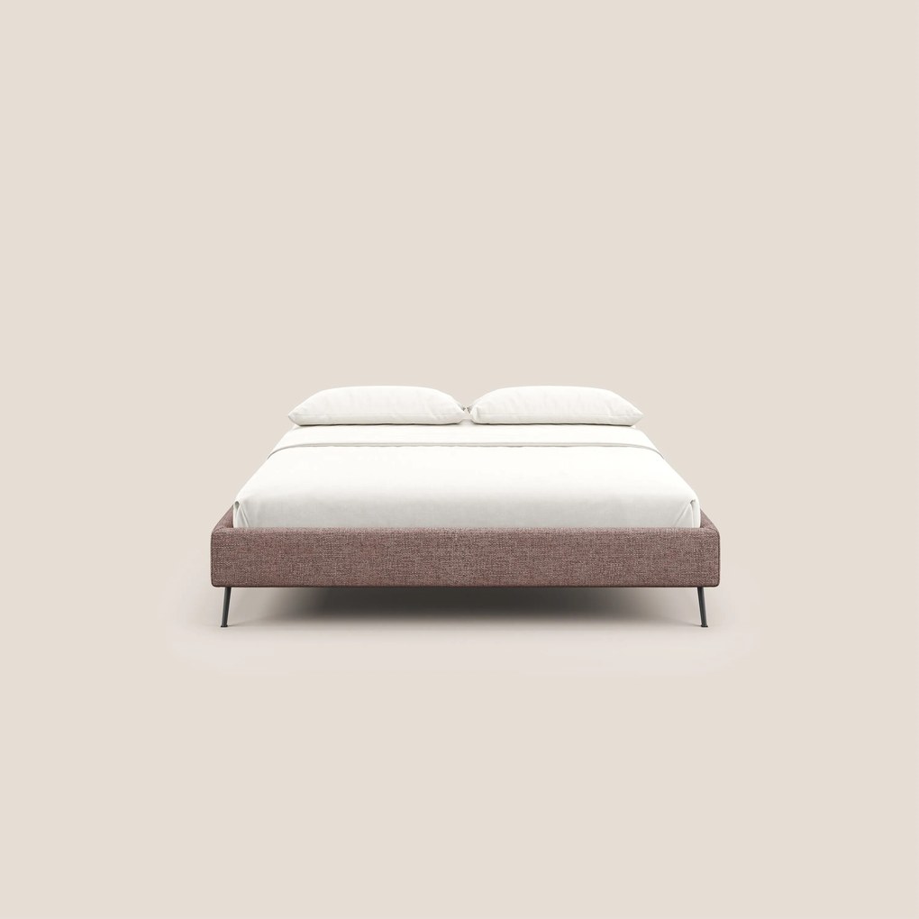 Steve sommier giroletto piedi alti in tessuto impermeabile T10 rosa