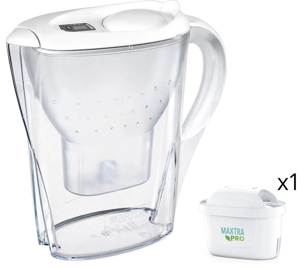 Caraffa filtrante 2,4 L Marella Brita con filtro Maxtra Pro All in 1