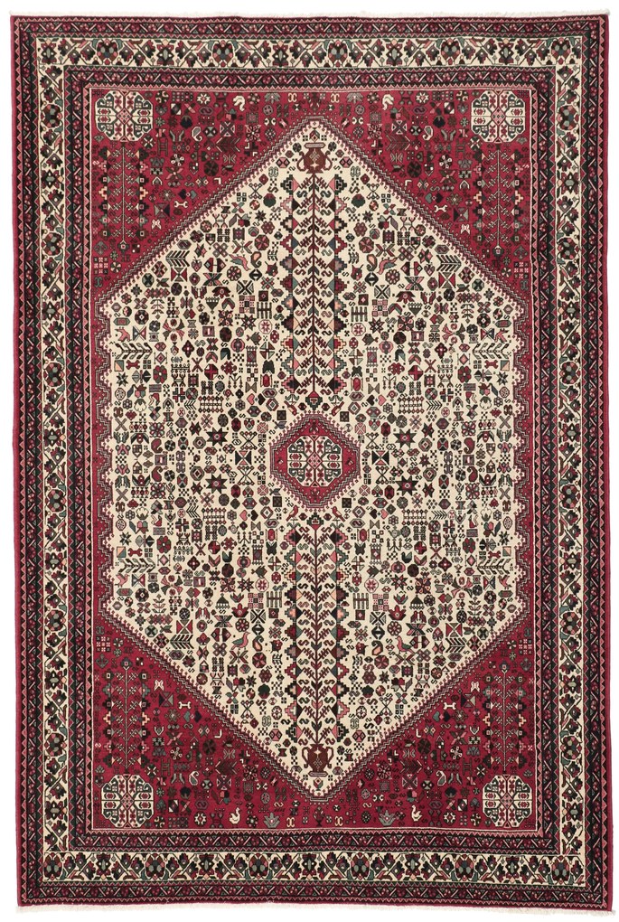 Abadeh Tappeto 300x200 (Iran) Annodato A Mano