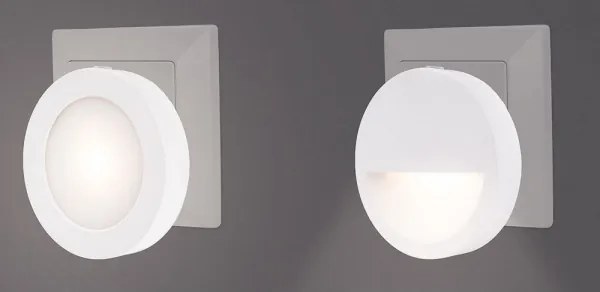 Rabalux 2283 - Lampada notturna LED con sensore PUMPKIN LED/0,5W/230V diametro 65 mm