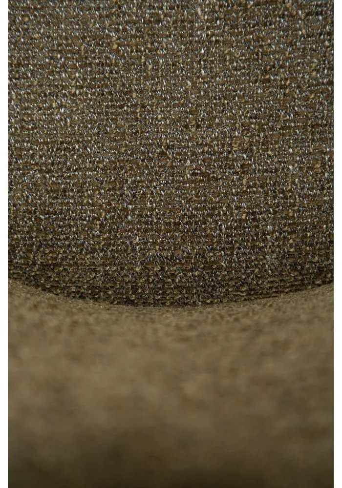 Sgabello da bar color kaki imbottito (altezza della seduta 67,5 cm) Glam – DAN-FORM Denmark