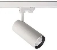 FARETTO LED ORIENTABILE TRACK BINARIO TRIFASE 20W LUCE SPOT INTERNI NEGOZIO VETRINE 230V BIANCO 3000K