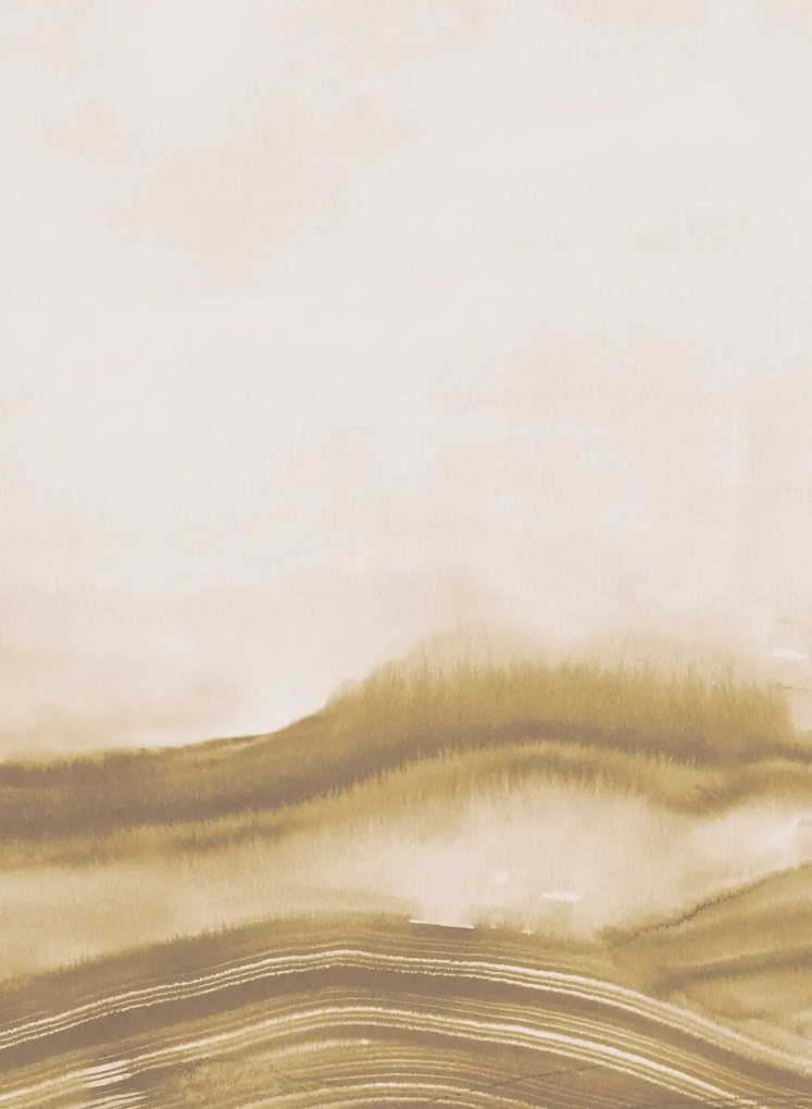 Coordonne Wandbild Atmospheric Haze - Amber
