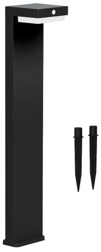 Zuma Line PT33813 - Lampada solare LED GRID LED/4,5W/2000 mAh IP44 nero