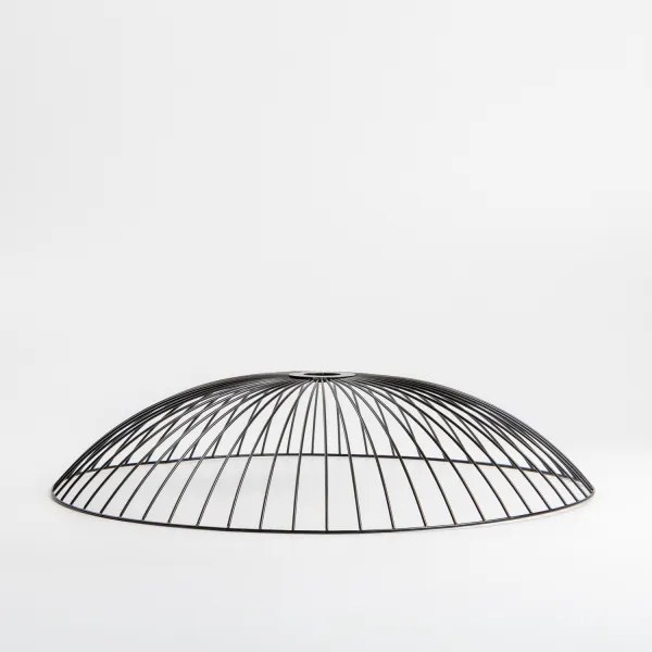 Paralume universale CURITIBA, Ø 60 cm, nero