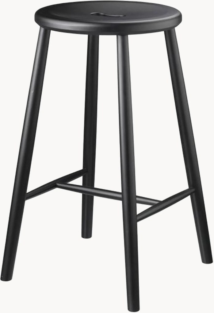 Sgabello alto in legno di faggio J27C