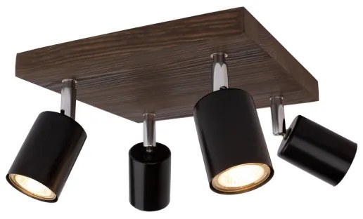 Spot-Light DO2910456 - Faretto da binario MANARA 4xGU10/5W/230V pino