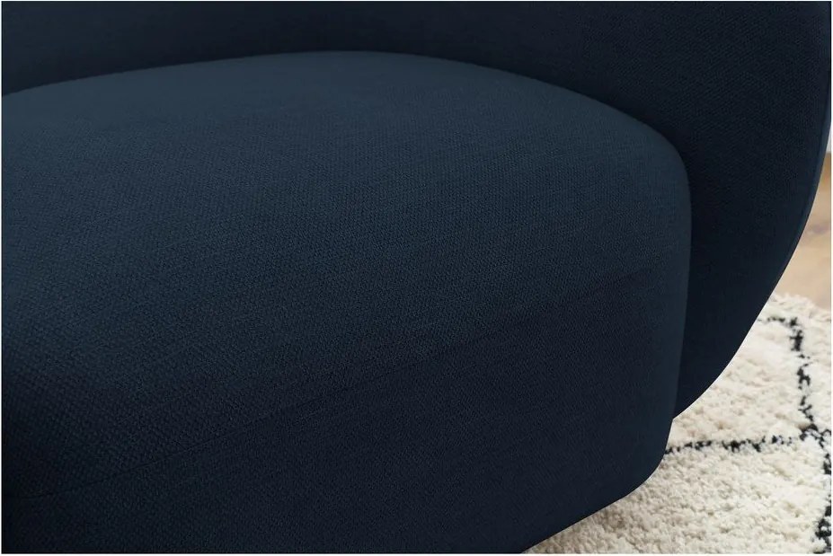 Poltrona in blu scuro Celine – Bobochic Paris