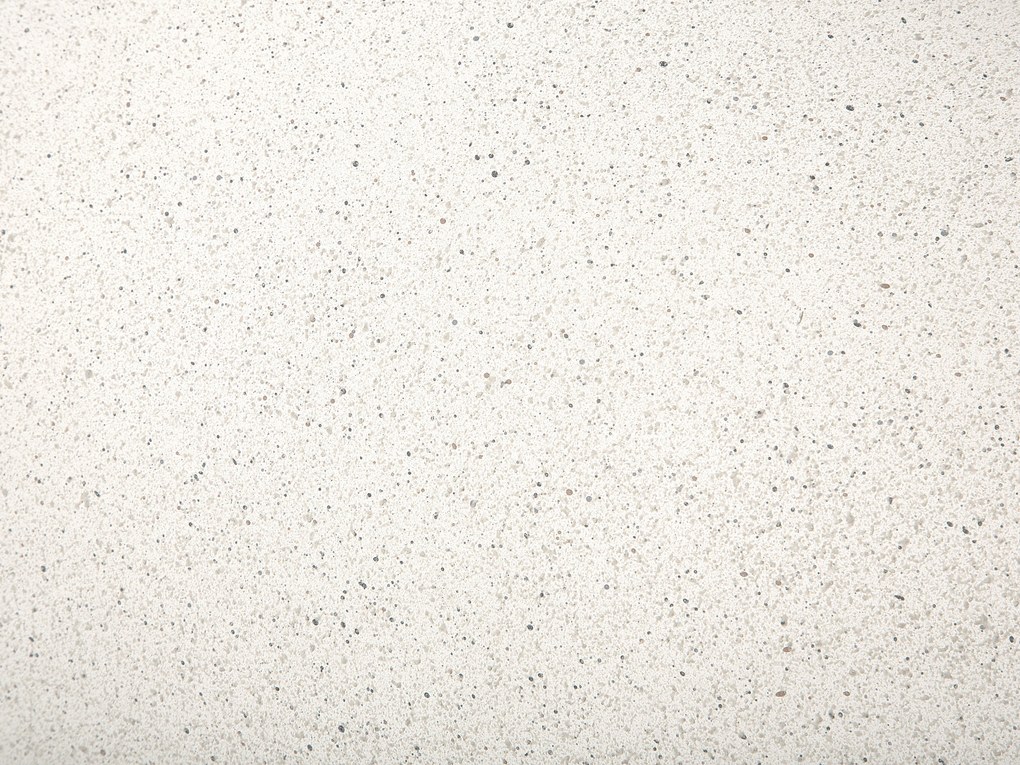 Set di 2 vasi polvere di pietra beige chiaro ⌀ 23 cm ABDERA Beliani