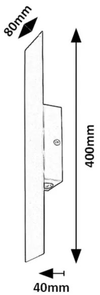 Rabalux 71057 - Applique a LED AMPEL LED/6W/230V 3000K nero