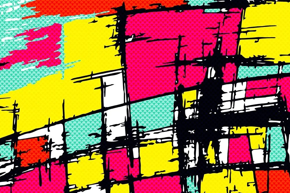 Carta da parati – Giovane pop-art