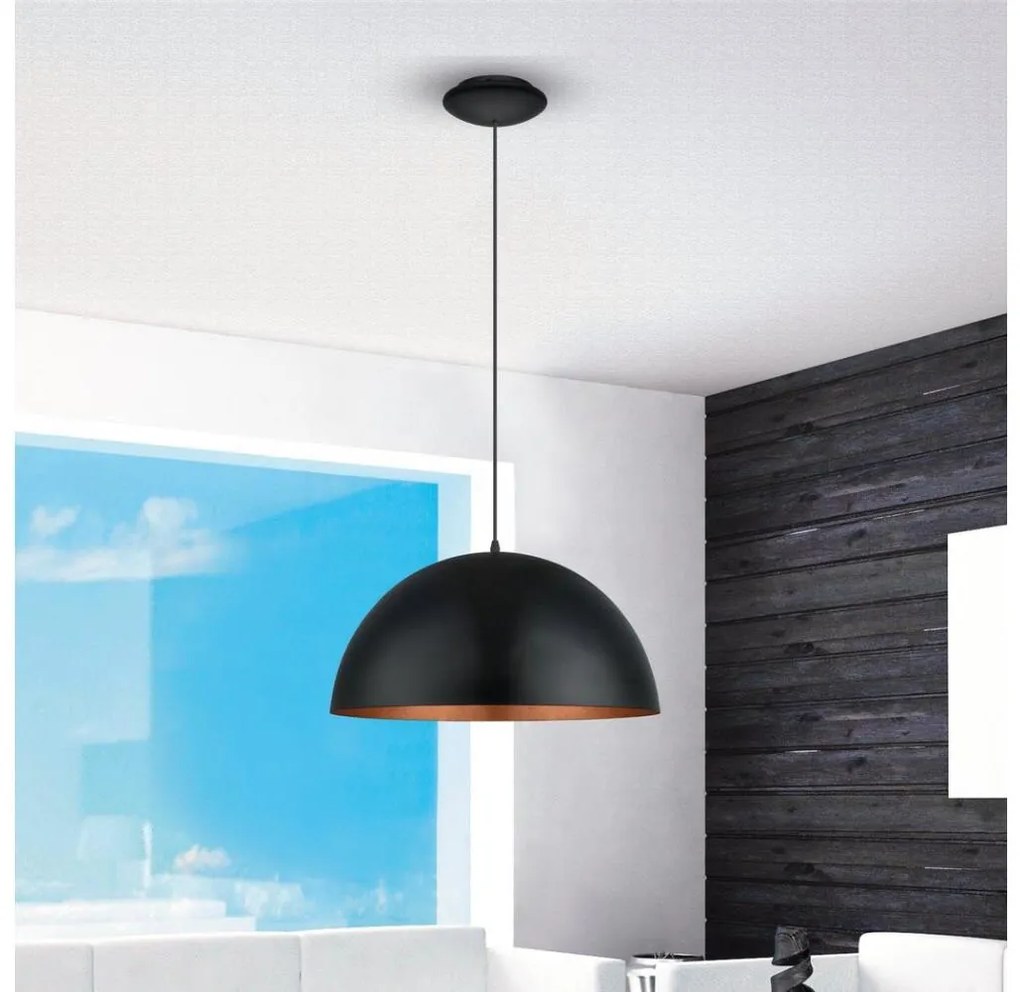 Eglo 94938 - Lampadario GAETANO 1 1xE27/60W/230V