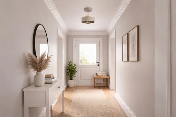 Brilagi - Lampadario a plafone SPRING 1xE27/60W/230V beige/oro