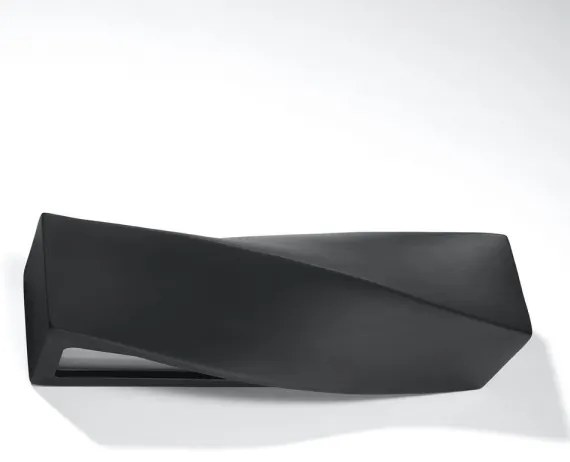 Applique SIGMA 1xE27/60W/230V nera