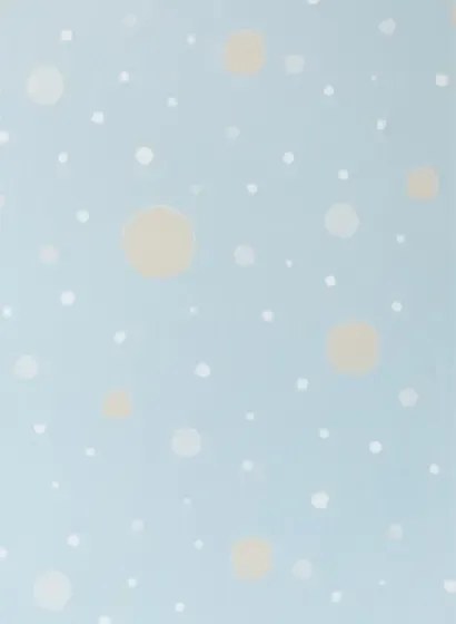 Majvillan Carta da parati Confetti - Soft Blue