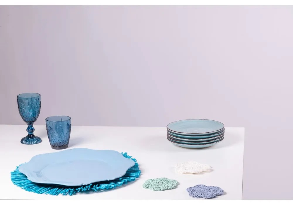 Sottobicchieri di carta in set da 6 Uncinetto - VDE Tivoli 1996