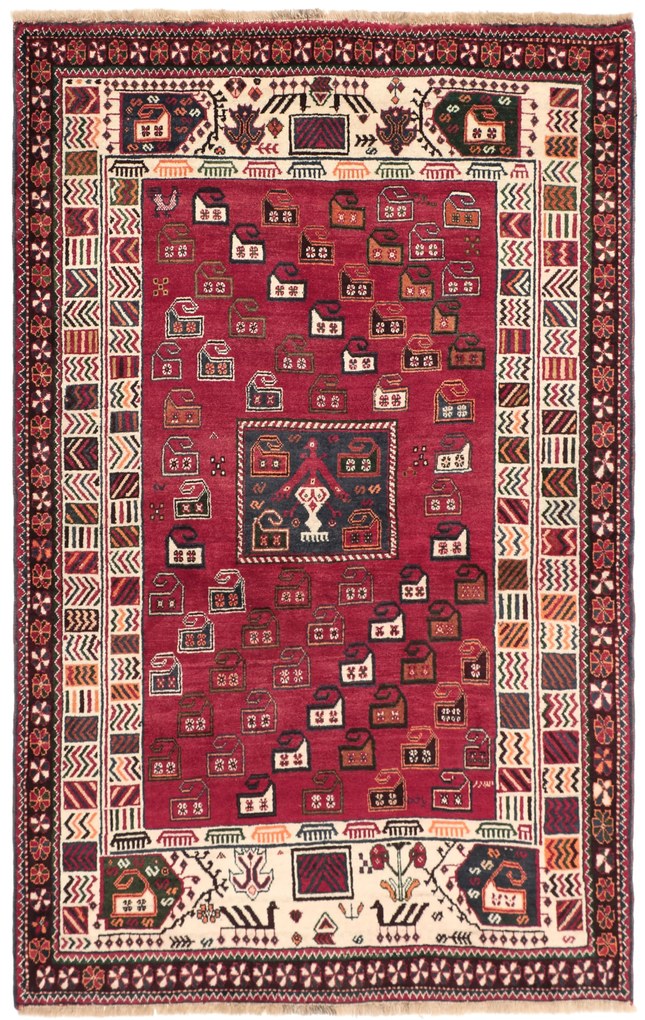 Gashghai Tappeto persiano 200 x 130 (Iran) Annodato A Mano