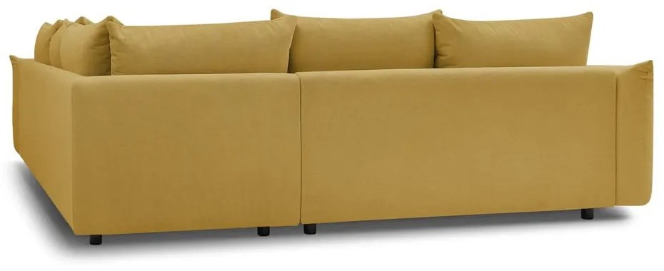 Divano angolare giallo Ernest – Bobochic Paris