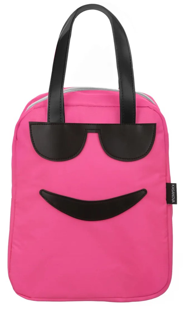 Borsa termica porta pranzo sorriso fucsia 6,5 L Cooler