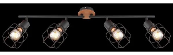 Globo 54037-4 - Faretto WILLA 4xE27/40W/230V