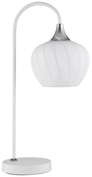 Globo 15548TW - Lampada da tavolo MAXY 1xE27/40W/230V bianco
