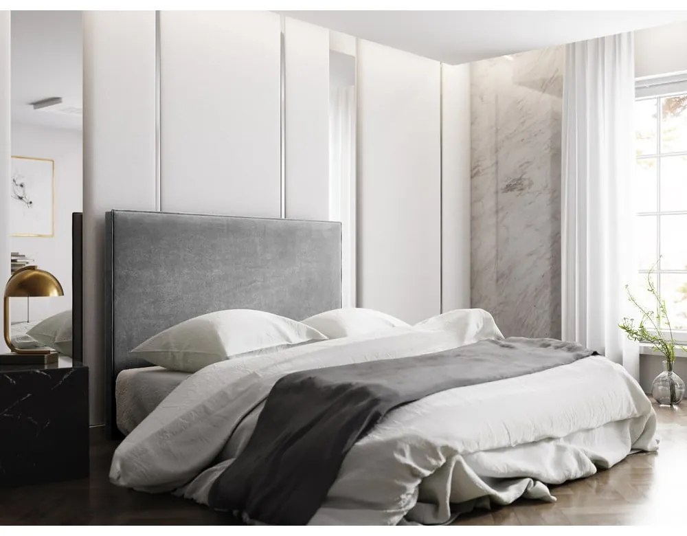 Testiera grigia 200x120 cm Natalia - Milo Casa